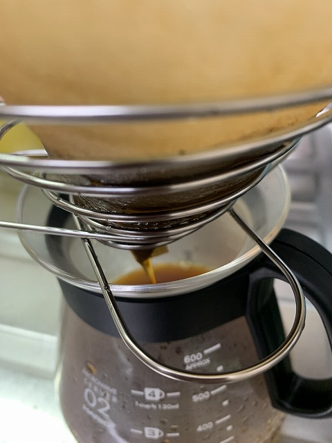 Folding coffee dripper
